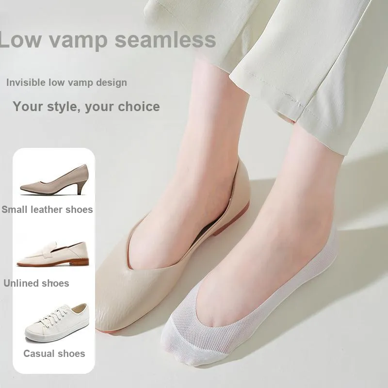 Lanza No Show Socks Women's 5 Pack-1