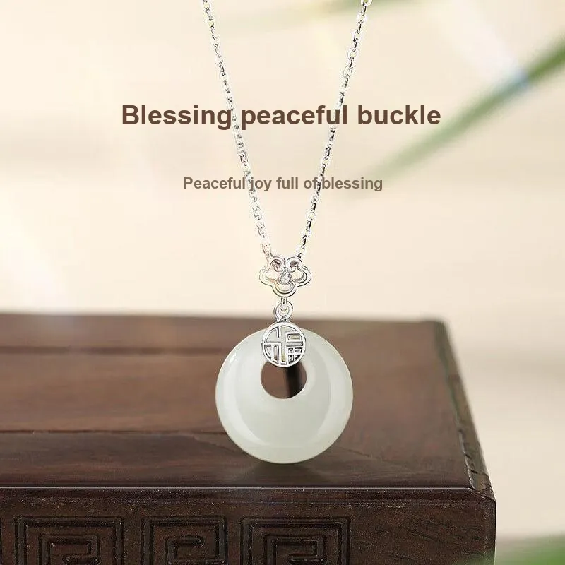 Fu Ru Ji Niche Advanced Birthday Bangle Set Necklaces Women's-1