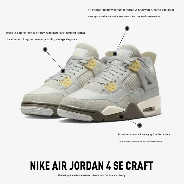 Jordan 4 Retro SE Craft Photon Dust GS-1