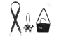 Black Wide Strap Adjustable 79-108cm