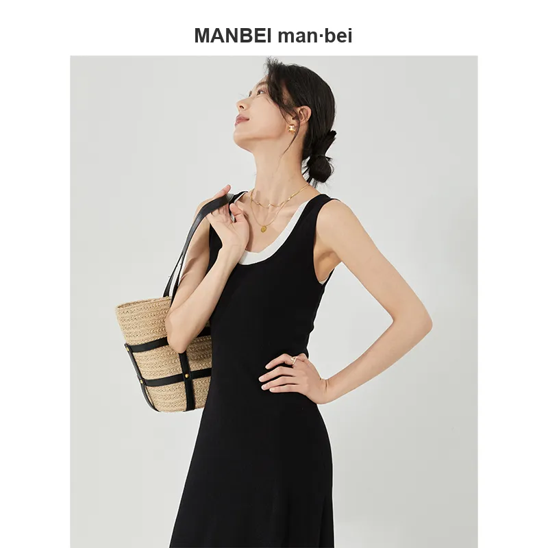Mambe Sleeveless Dresses Women's-2