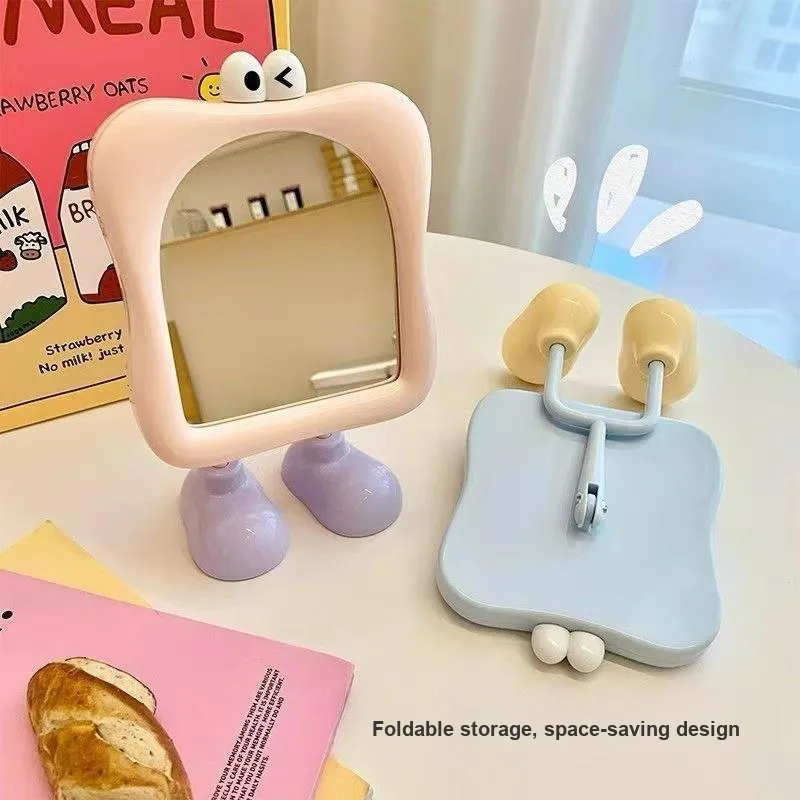Future Maple Super Cute Big Feet Single Sided Mirror-4