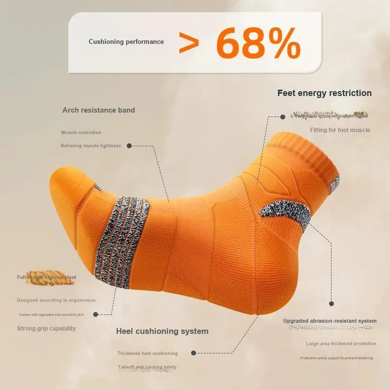 SALOATO Basketball Socks Unisex 3 Pack-50