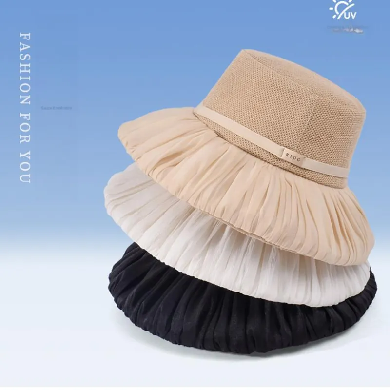 Cgediao Cotton Linen Blend Bucket Hats Women's-15