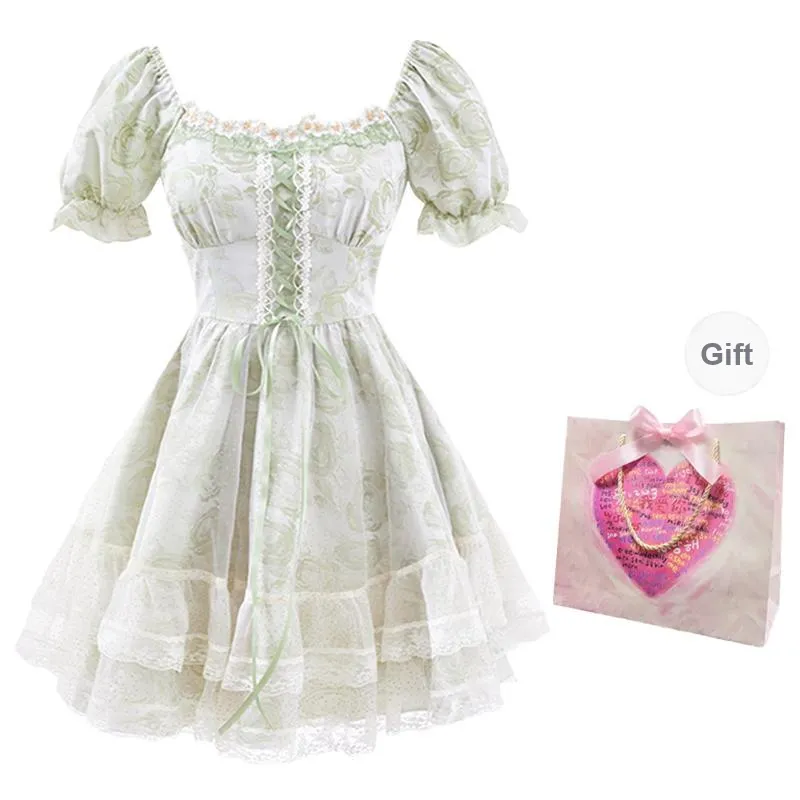 Peaches Peaches Short Sleeved Dress Women's-8