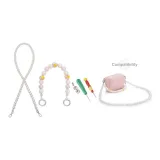 Pearl Chain Crossbody 90cm+Decorative Chain (Includes Modified Tool)