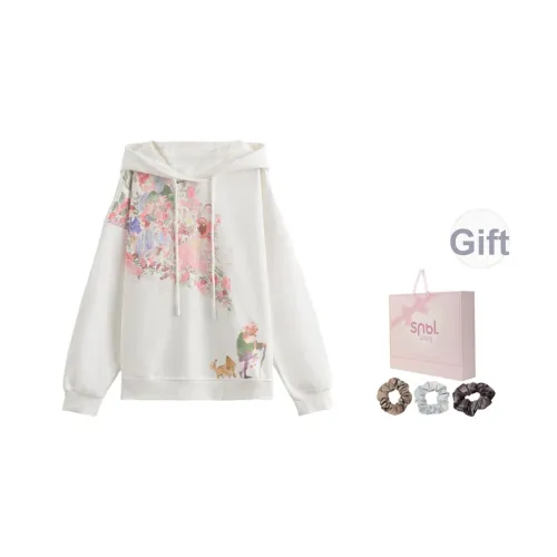 SNBL Белый Женский Свитшот