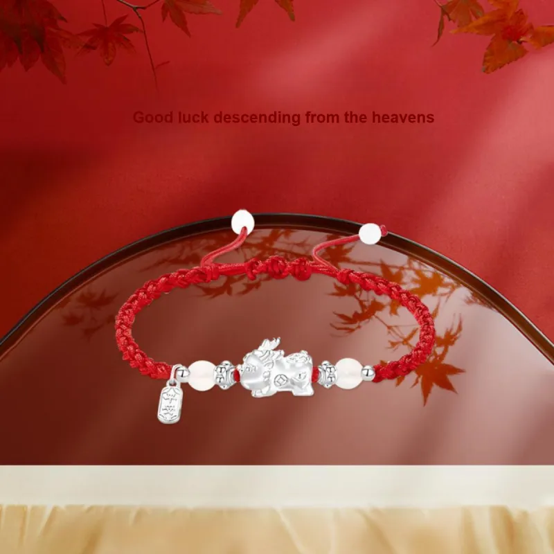 MGS New Chinese Style Versatile Niche Design Fashion Elegance Bright Future Bracelets Women's-2