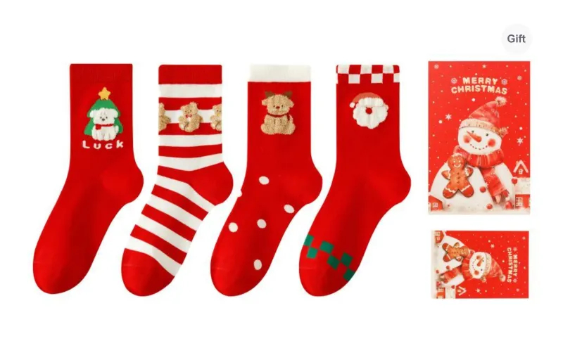 Caramella Socks Gift Box Unisex 4 Pack-1