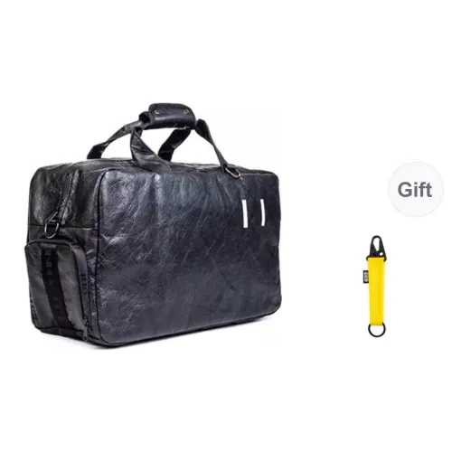 One Person's Planet DuPont Paper Handbag Unisex Black