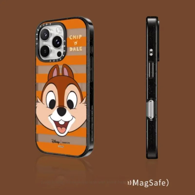 CASETIFY Pu+tpu Material Transparent Lanyard Hole Phone Cases Compatibility IPhone 15/16/plus/pro/Pro Ma Cute Style-1