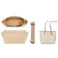 Horse-Drawn Tea New Arrival Stress Relief Shoulder Strap Pad+Brown Zippers Anti-Theft Liner