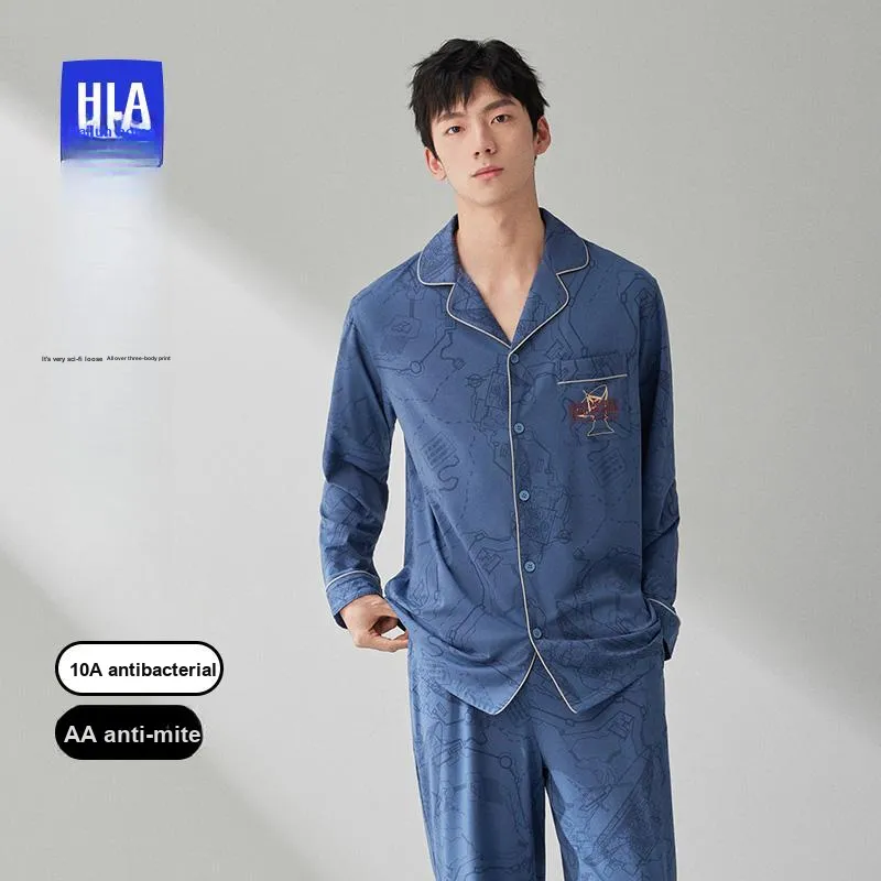 HLA Three body Pajama Set Men's-4