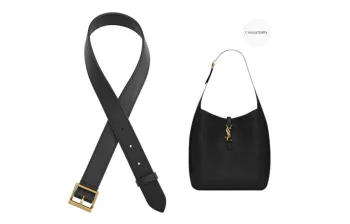 GUYI Cow Leather Bag Accessories Women's Black