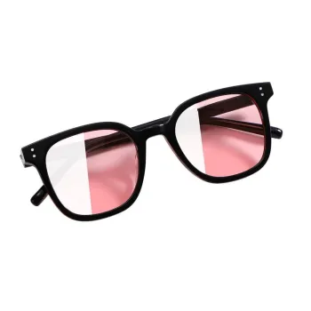 ETTE Plate Frame Square Sunglasses Women's
