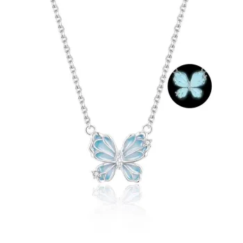 FMC S925 Silver Zircon Necklaces Unisex