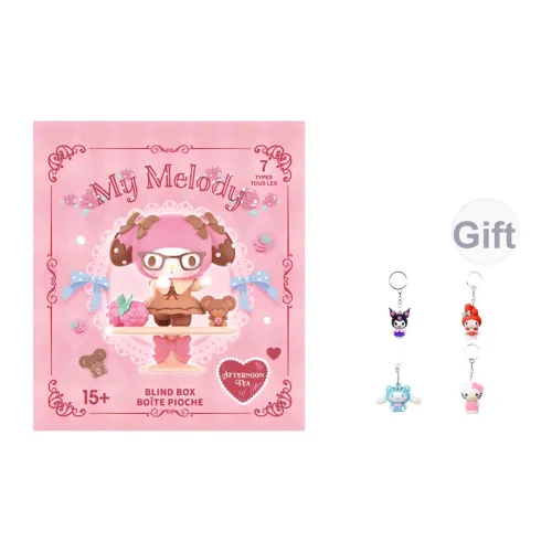 Miniso My Melody Afternoon Tea Коллекция Сувениры и украшения Слепые коробки Один Mystery Коробка Целая коробка 5 шт