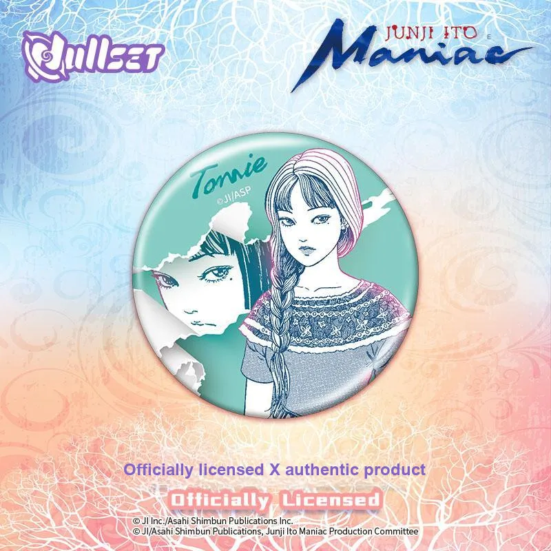 Nullset Ito Junji Obsessed Nao Comic Patchwork Collection Badges-2