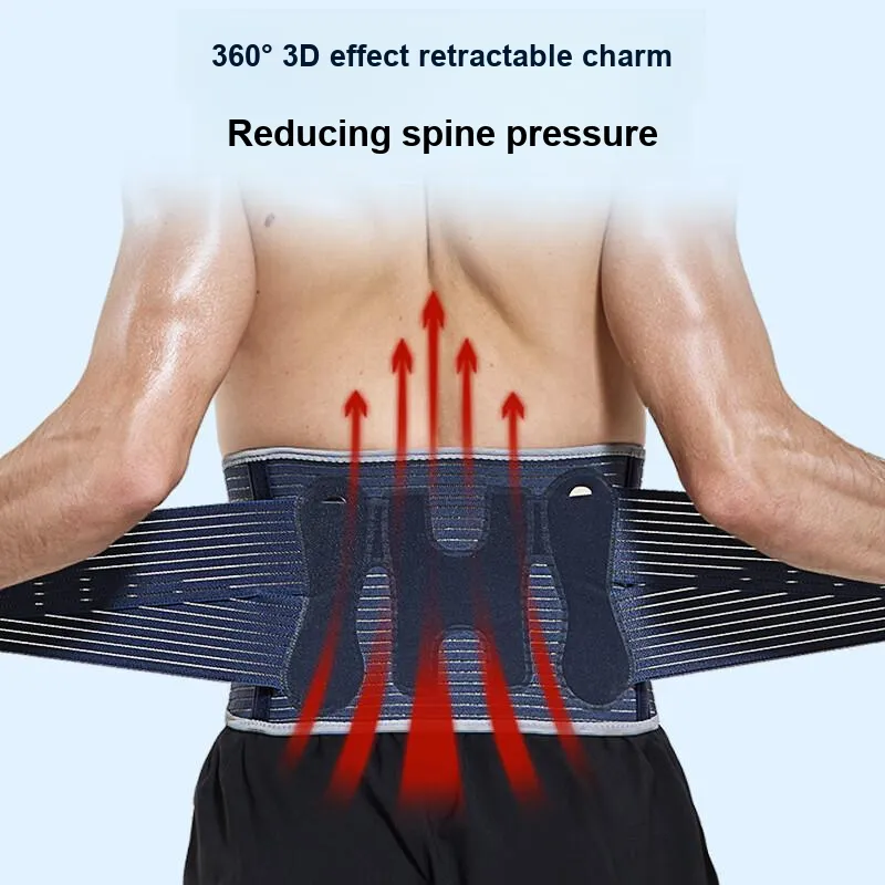 NAILEKESI Back Support Braces Rehabilitation 1 Pack Unisex-3
