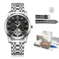 Steel Band Black Dial