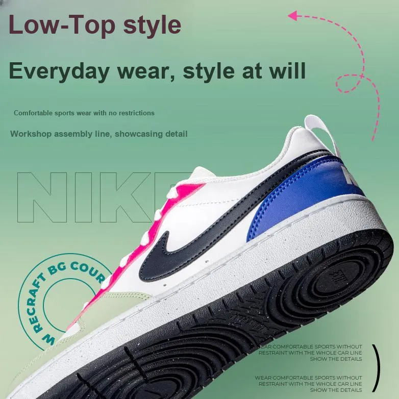 Nike Court Borough Low Honeydew Pink GS-3