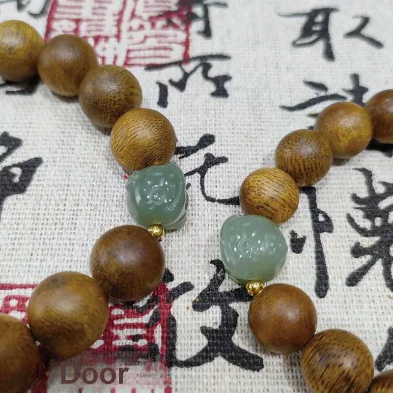 Yi Mingju Agarwood Bracelets Unisex-2