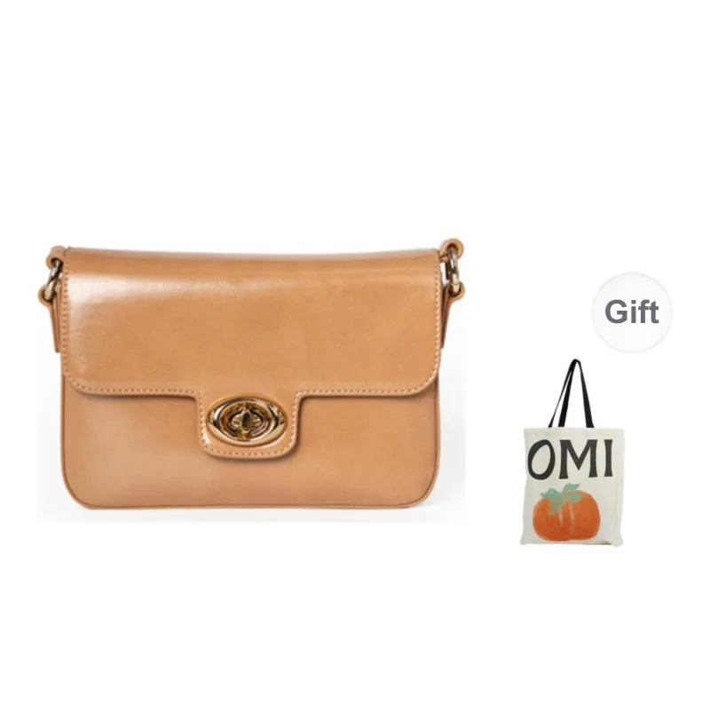 OMI Synthetic Leather Crossbody Bag, Shoulder Bag Regular Unisex Brown/White/Black/Burgundy-0