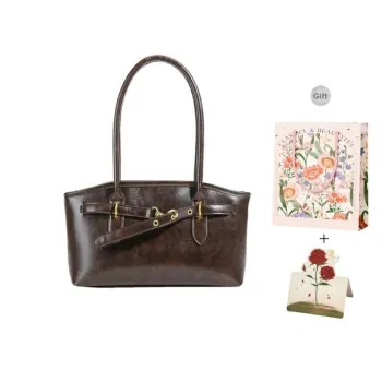 Gerlanx PU One Shoulder Handbags Women's Black/Coffee/Light Brown