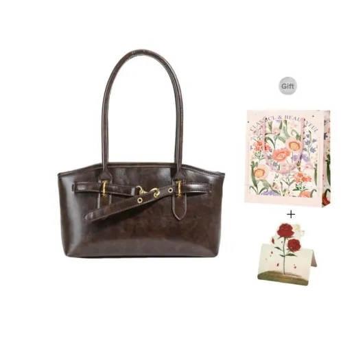 Gerlanx PU One Shoulder Handbags Women's Black/Coffee/Light Brown