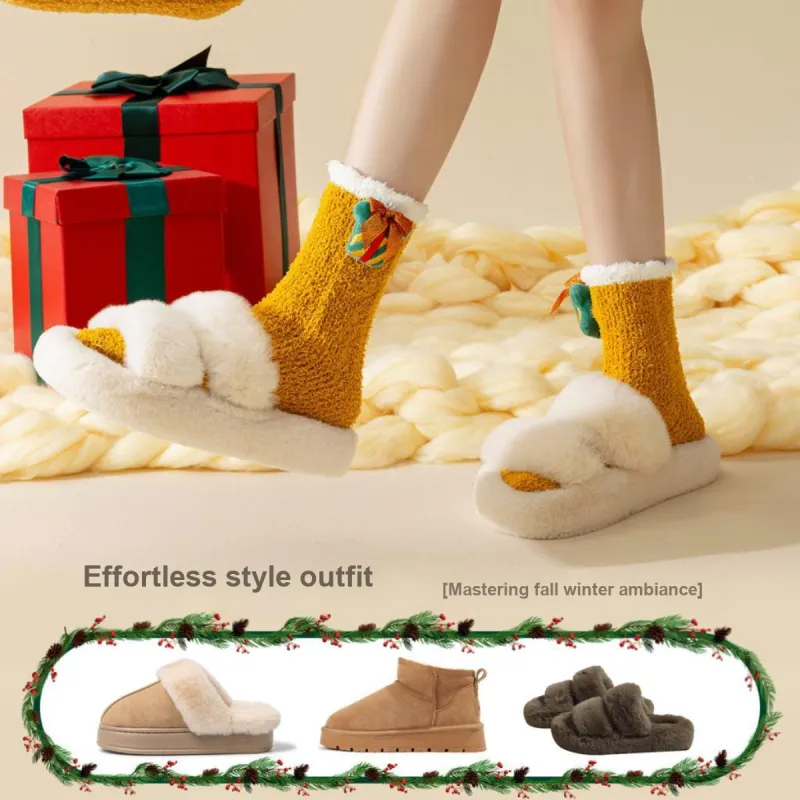 Yalu Mid Calf Socks Women's 3 Pack-11