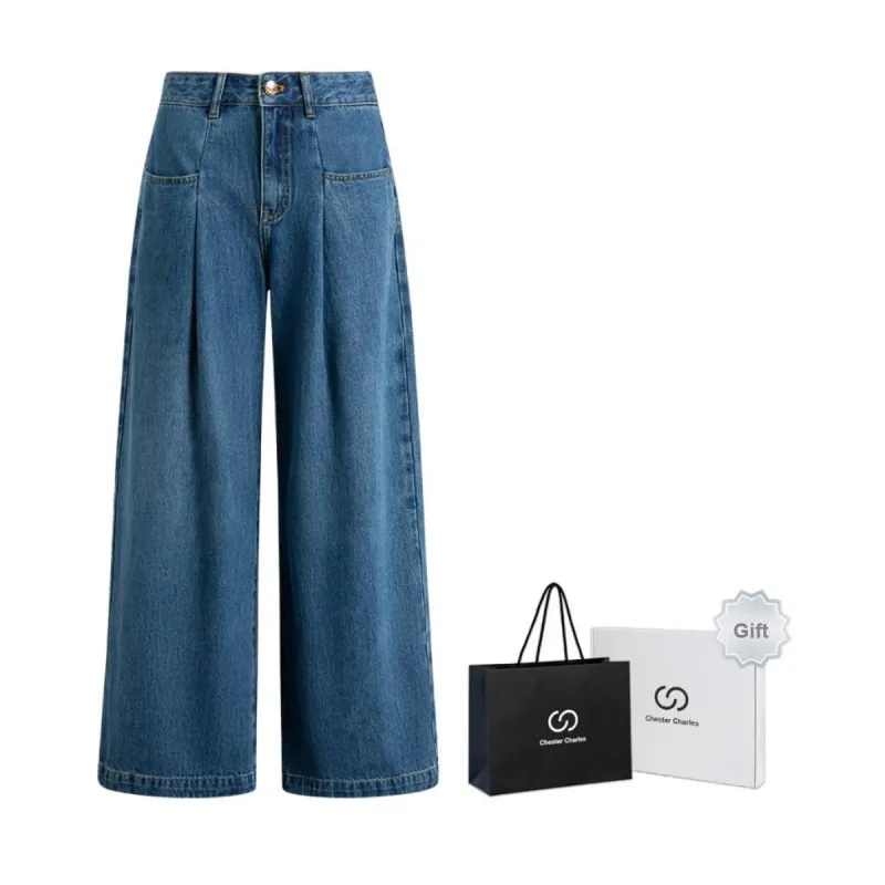 Chester Charles Jeans Women's Blue-0