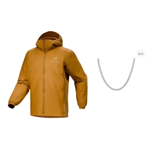 Arcteryx Beta Series Puffer Jackets Men Educare Yellow With Free Necklaces