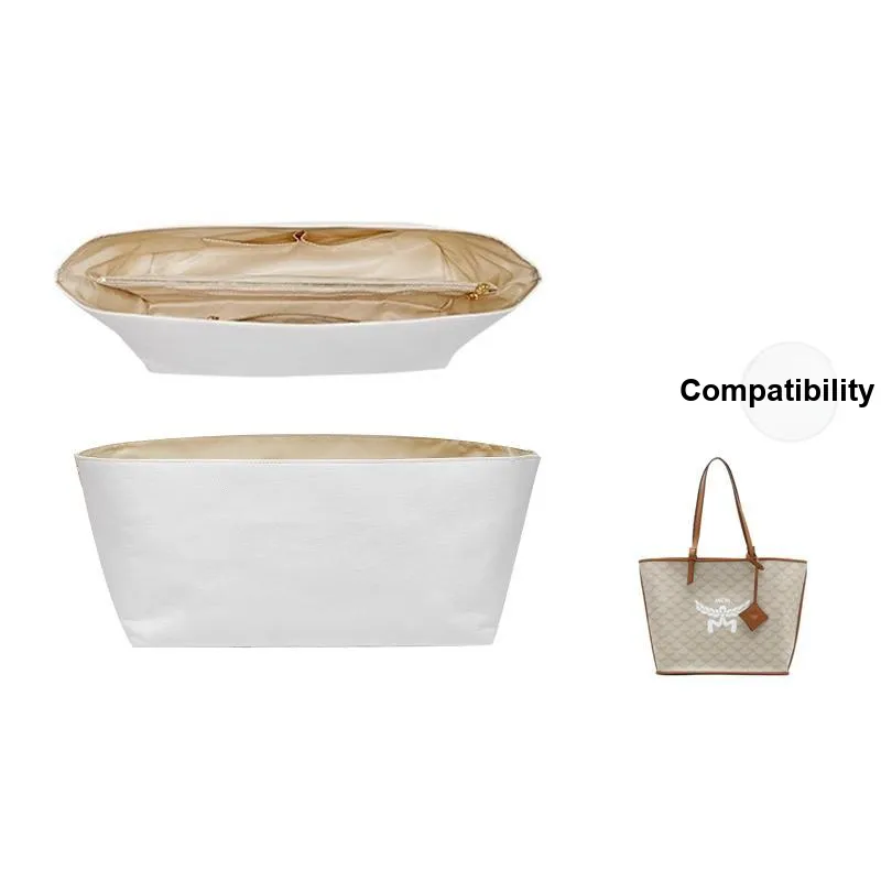 Jingxi Super-Light DuPont Paper Storage Bag With Stand Bag Accessories Women's White