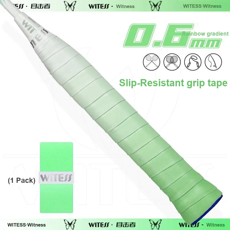 WITESS Badminton Grip Tape Macaron Color Palette 6 Colors To Choose PU Thin 1100*25*0.6mm-62