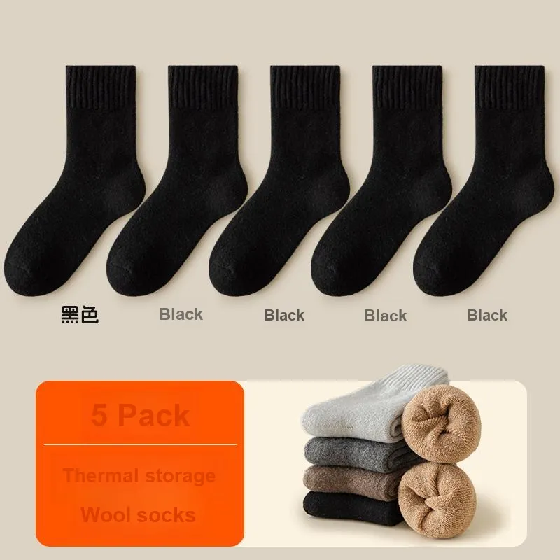 H YXIANG Mid Calf Socks Men's Combo Set-11