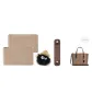 Dark Brown Panty Liners+Felt Double Liner+Fuzzy Charm
