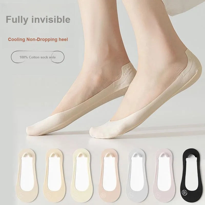 Caramella No Show Socks Women's 5 Pack-7