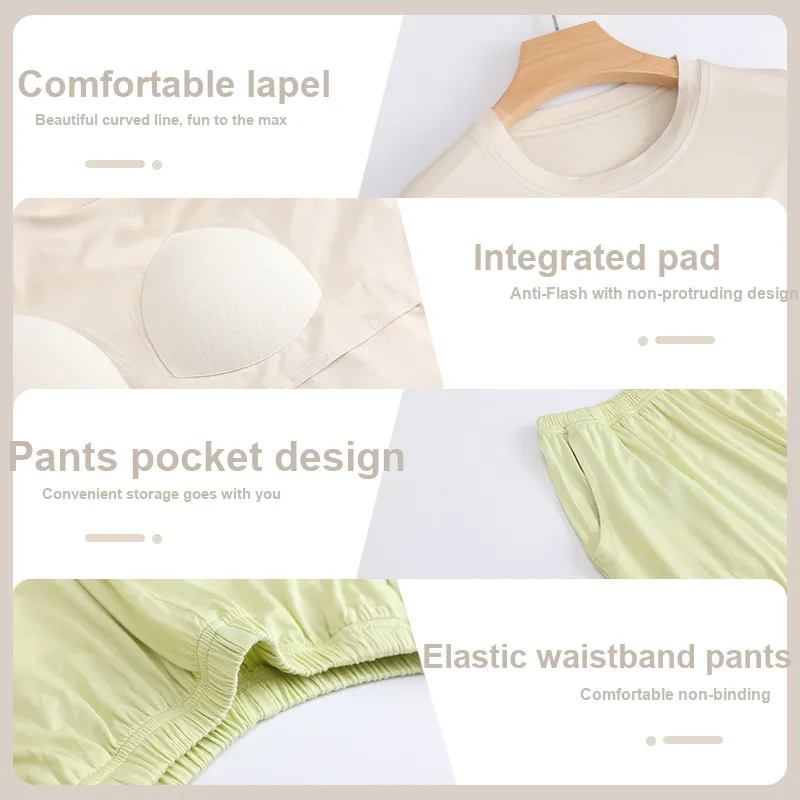 ROMANTIC·SPRING Pajama Set Women's-3