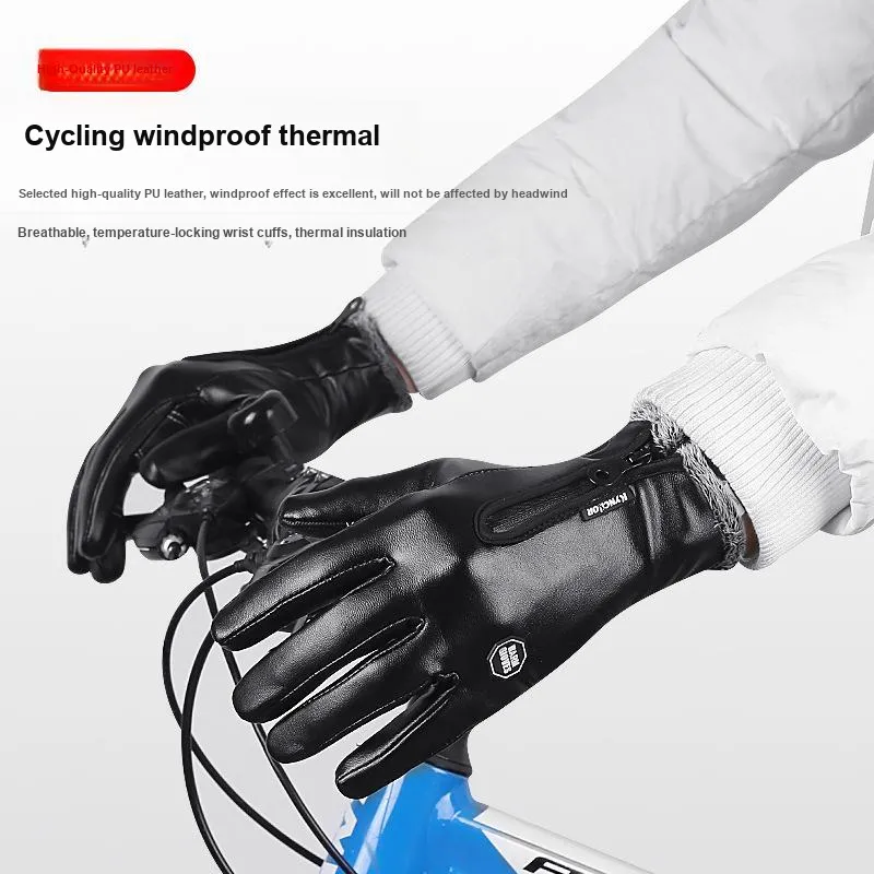 ZHIYILIANGPIN Ski Gloves Gloves Unisex-4