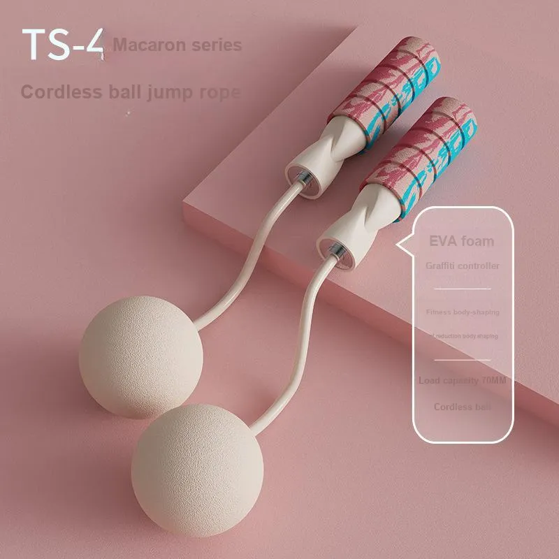 Jianruida Sports & Fitness Non Countable Jump Ropes Women's PVC Plastic Rope, Foam Controller-1