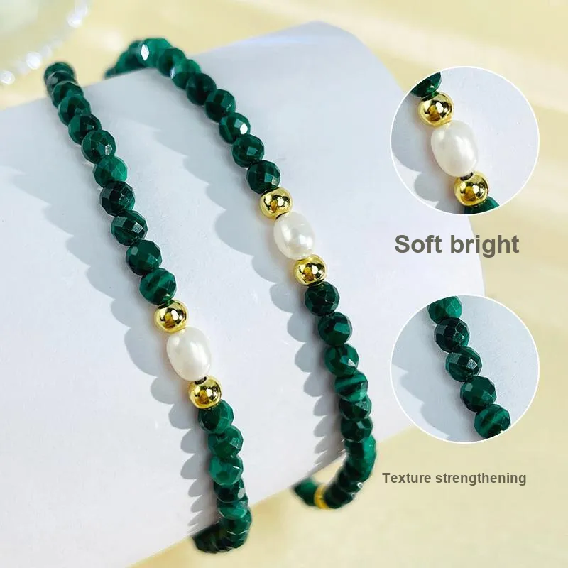 Love Natural Chalcedony Necklaces Women's-5