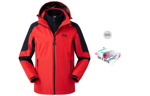 Jeep Windbreaker Jackets Men