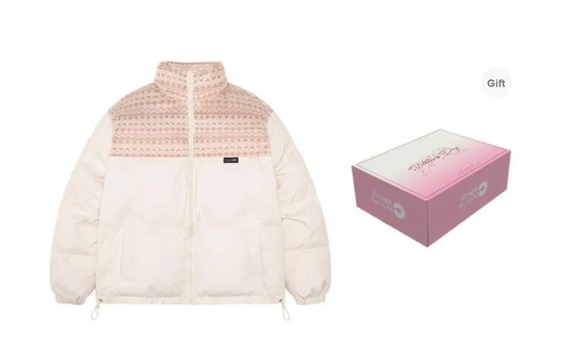 CYNI Puffer Jacket Women's Apricot-3