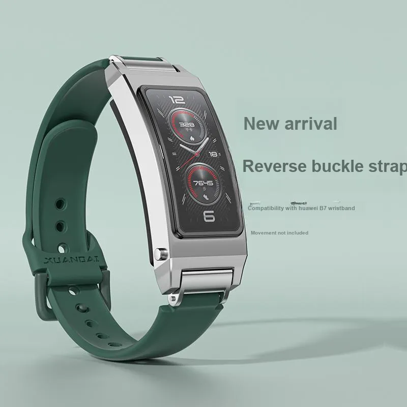 CHUANGYIDA Huawei Compatibility Watch Band 135~190mm Silicone Material-15