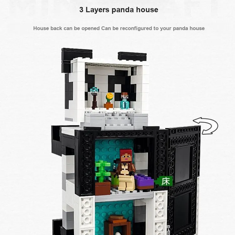 LEGO Panda Paradise Building Blocks 553pcs 21245-2