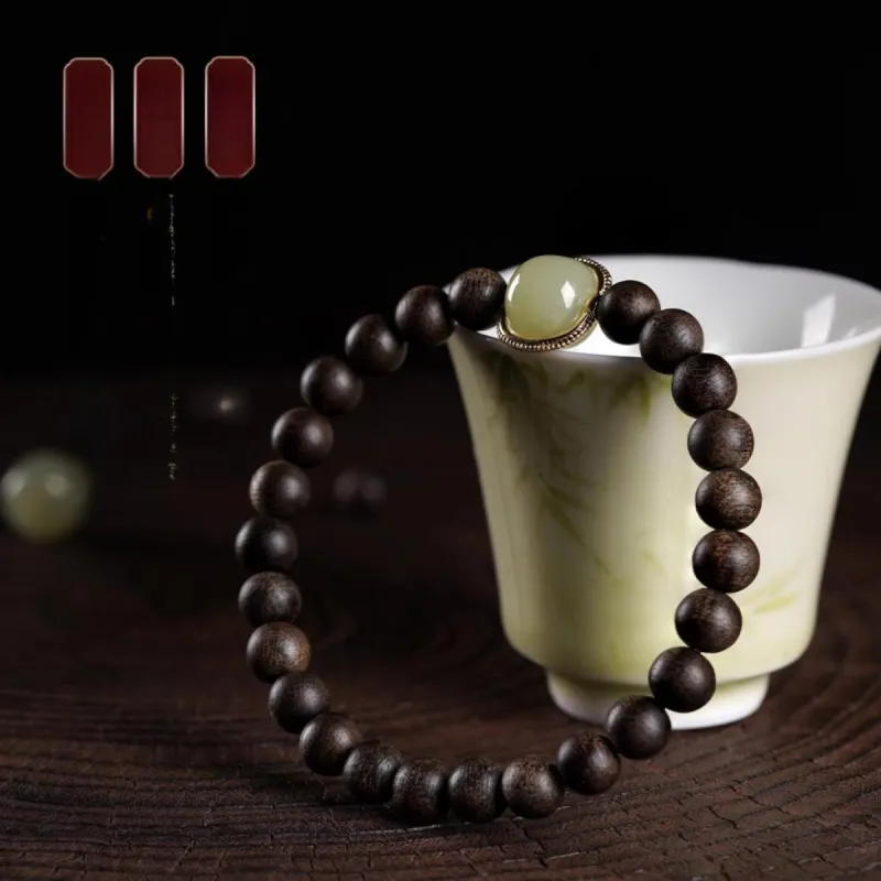 DALONG Aromatic Agarwood Bracelets Unisex-2