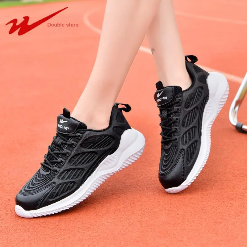 Binary Cushioning, Abrasion Resistant, Lightweight, And Breathable Low Top Casual Shoes Unisex Black White-7
