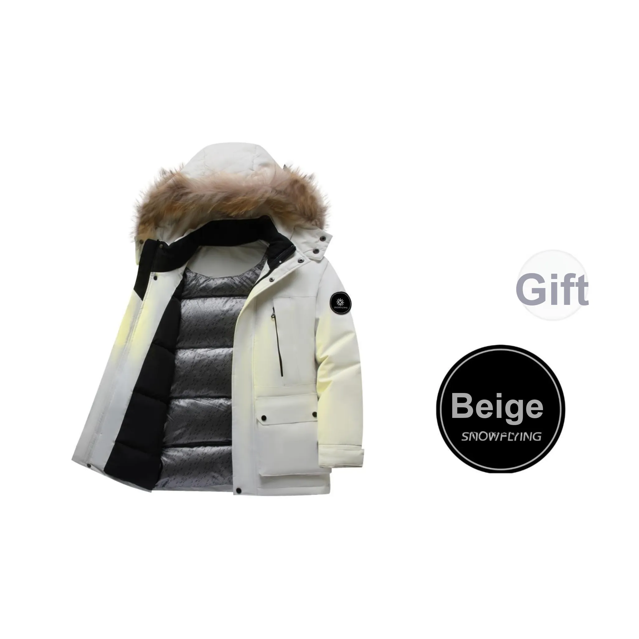 SNOW FLYING Winter Soldier Collection Пуховик Унисекс