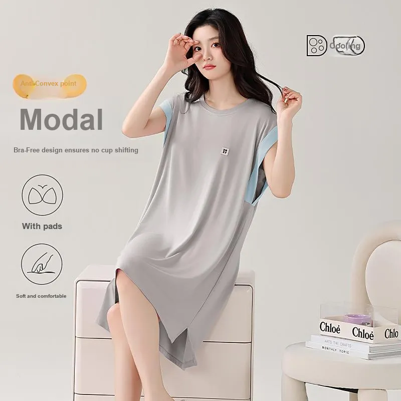 GOSO Nightgown Women's Light Gray-2