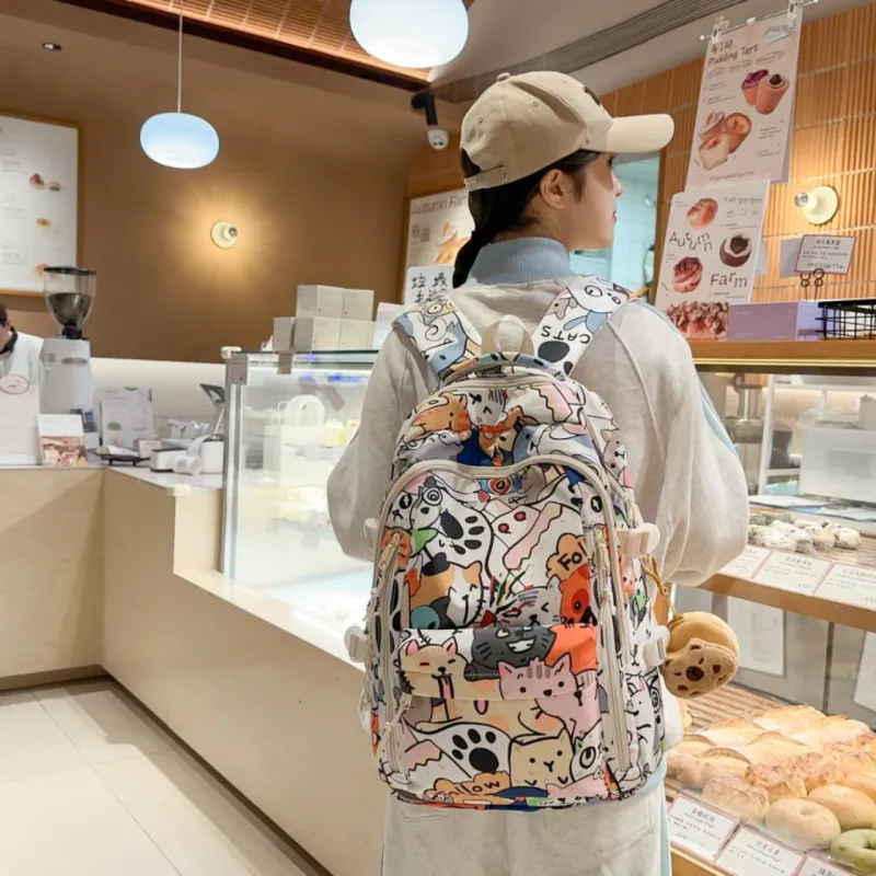 WICKBUEN Nylon Backpack Unisex Multicolor-21